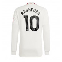 Manchester United Marcus Rashford #10 Tretí futbalový dres 2023-24 Dlhy Rukáv